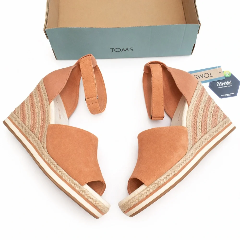 Toms • “Marisol” Wedge Heels